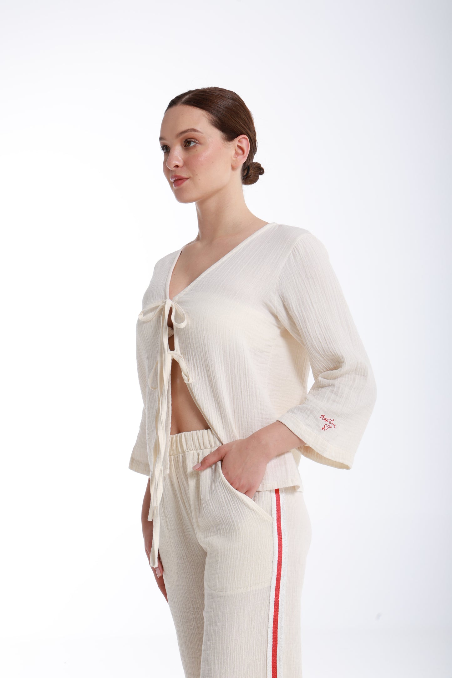 Bohemia Pallazzo Muslin Pantolon