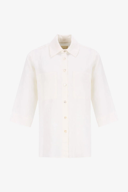 Desert Keten Gömlek Beyaz