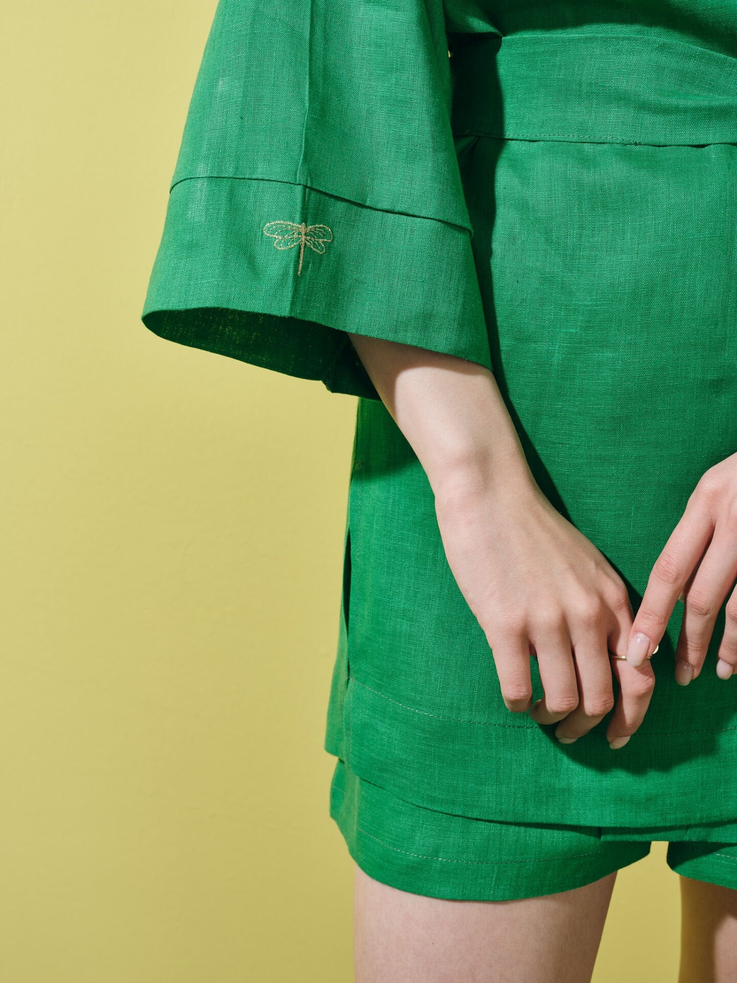 Kısa Kimono Yeşil