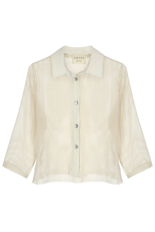 Bohemia Kısa File Gömlek