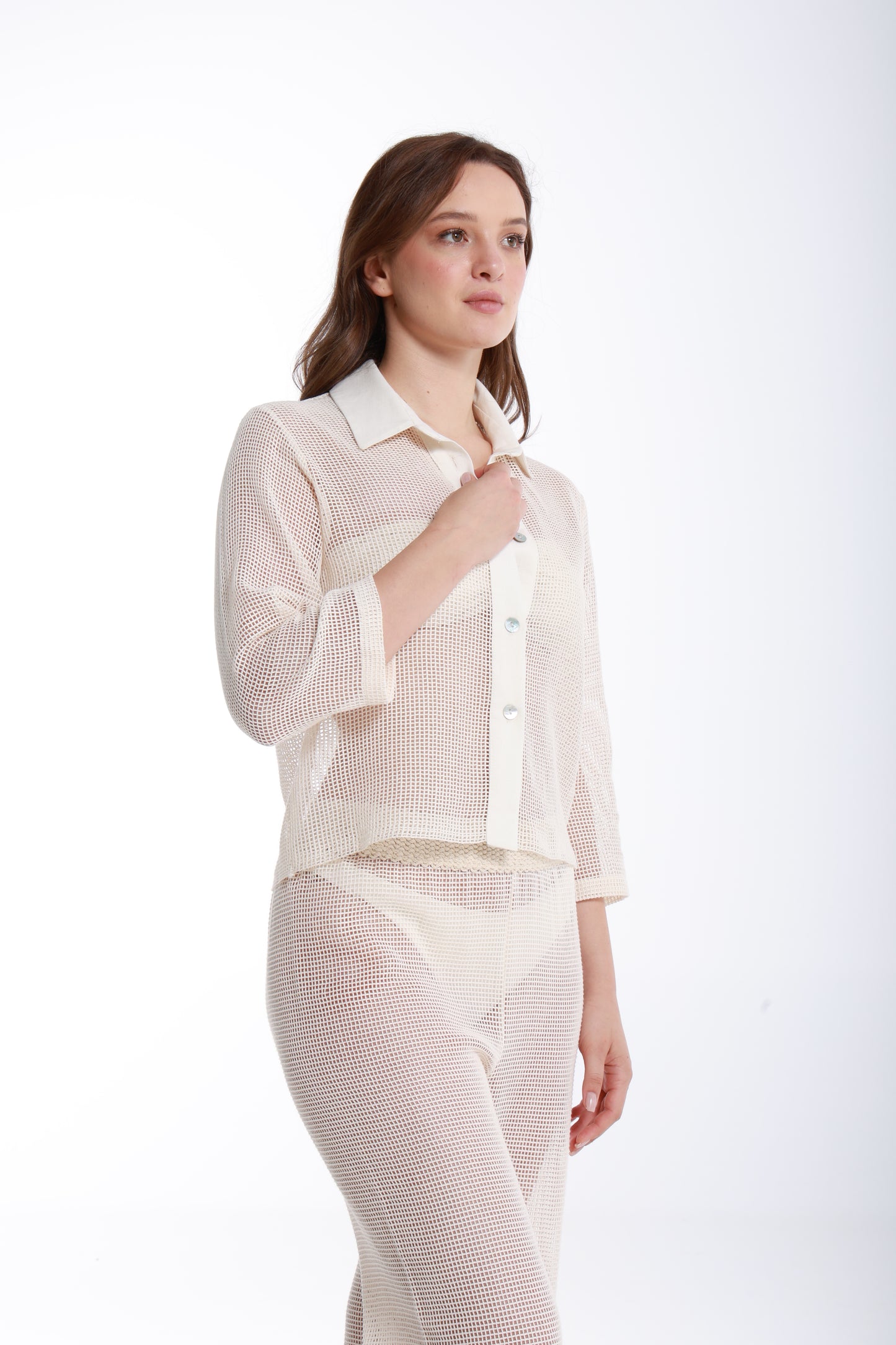 Bohemia Kısa File Gömlek