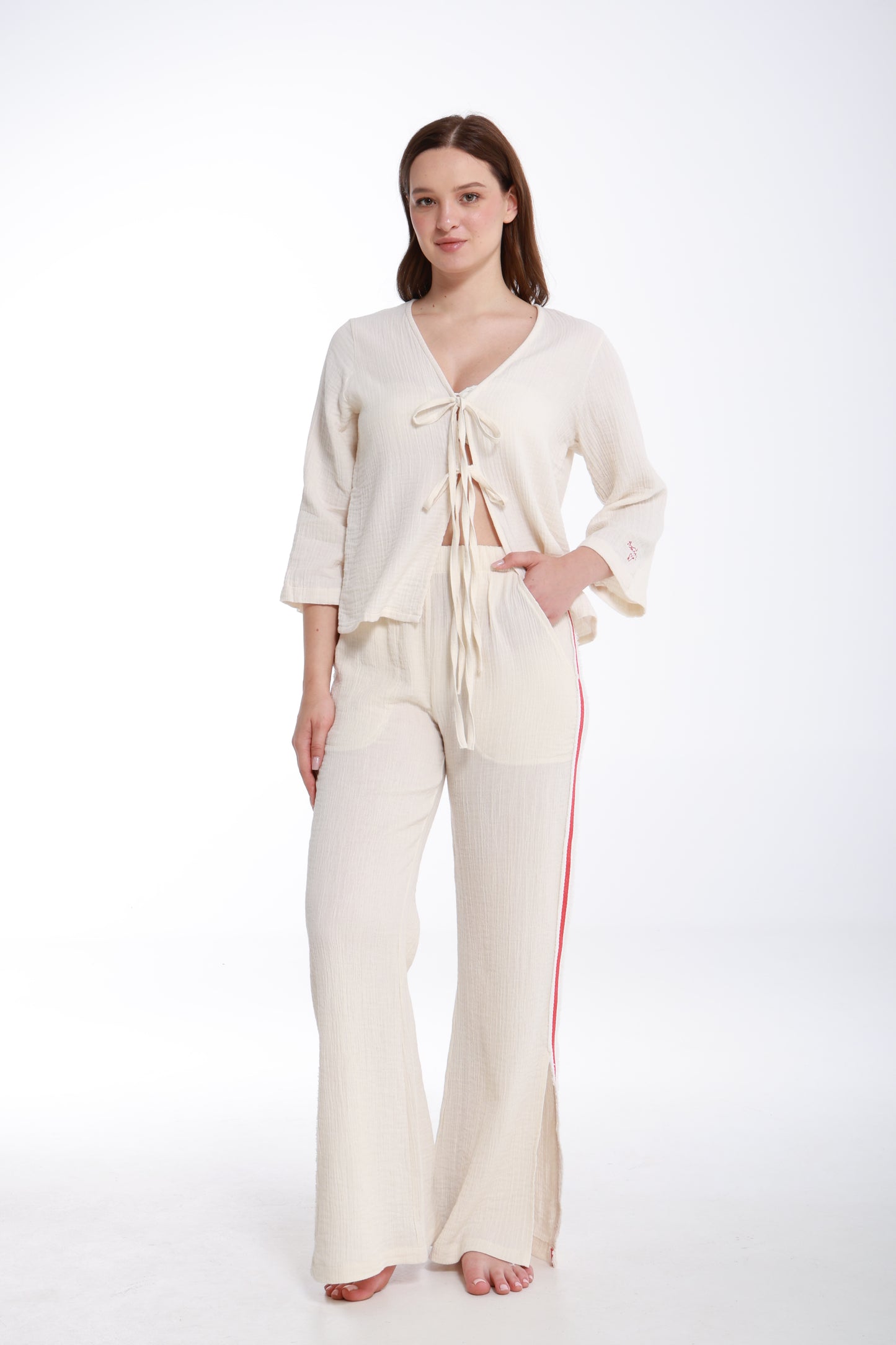 Bohemia Pallazzo Muslin Pantolon