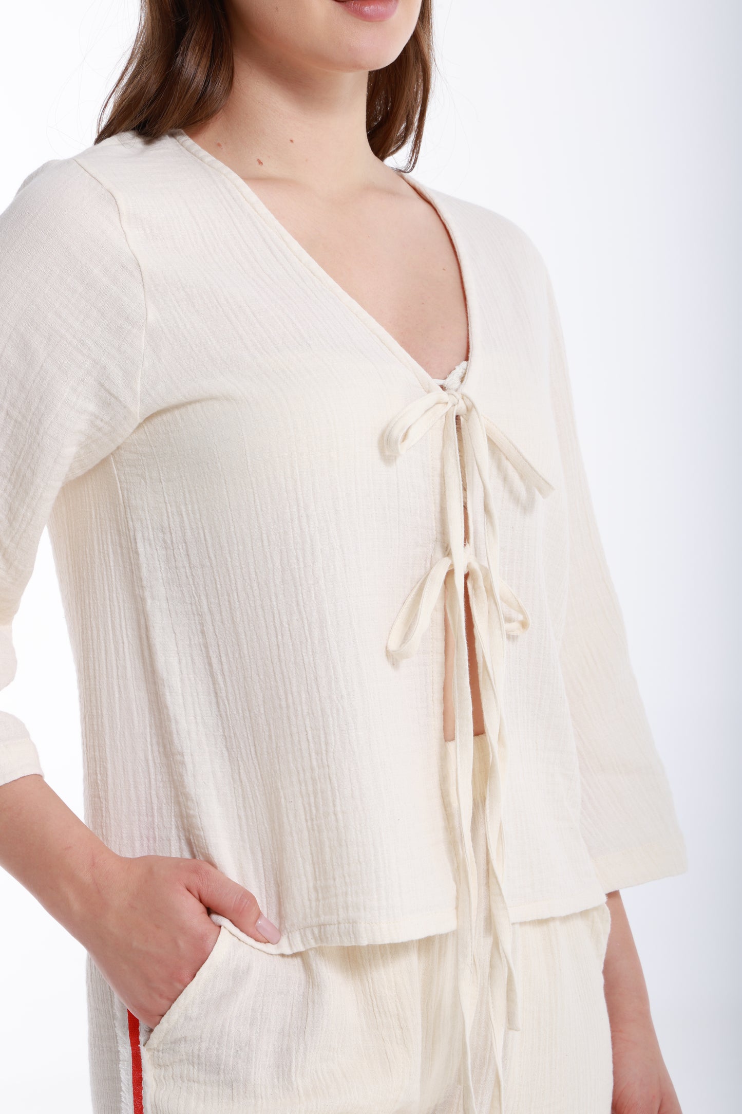 Bohemia Bağlamalı Bluz