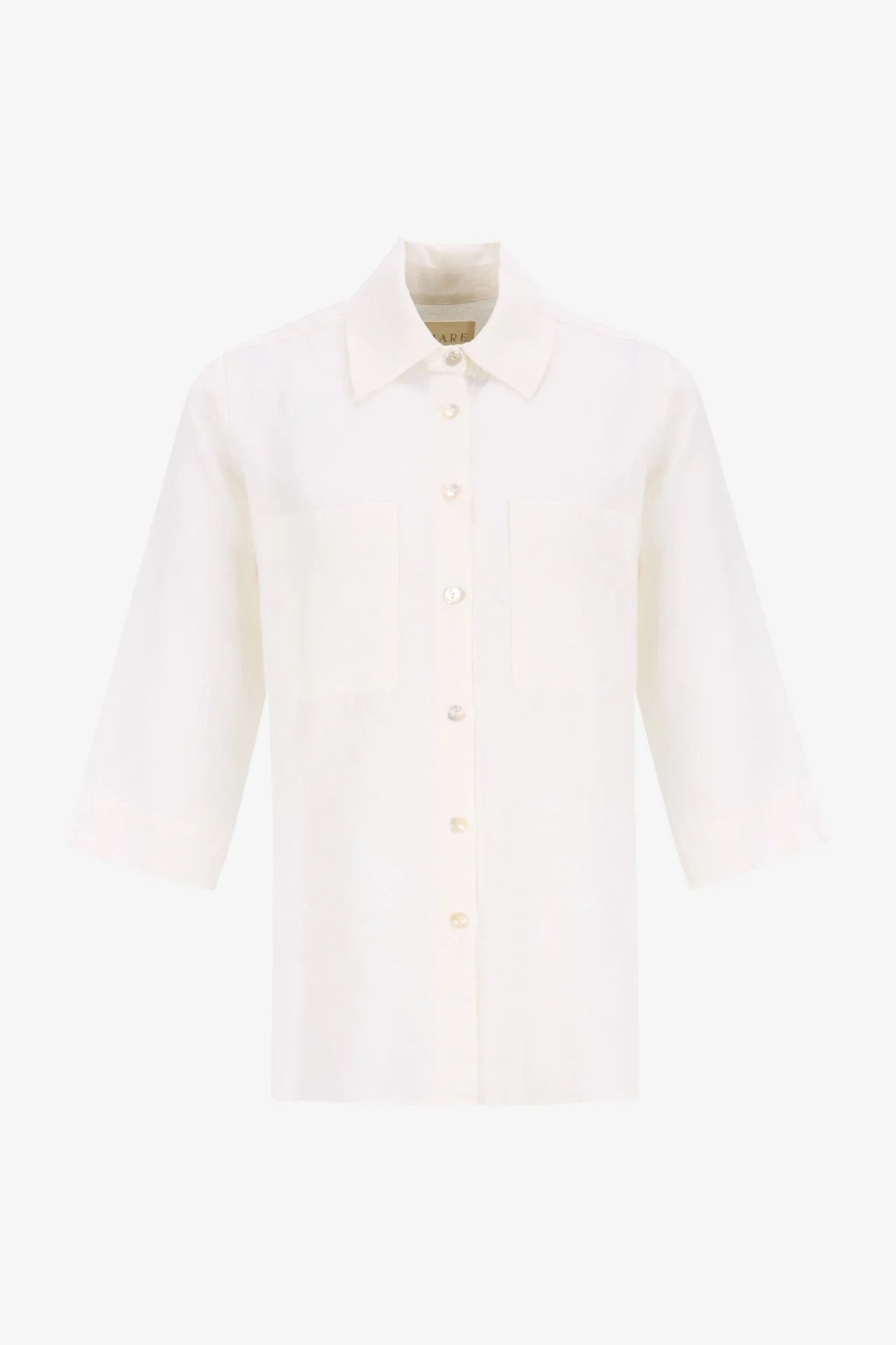 Desert Keten Gömlek Beyaz