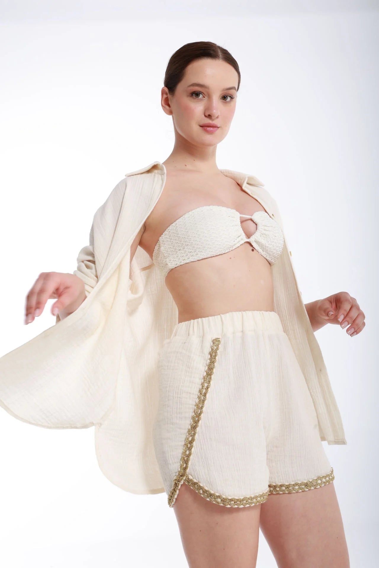 Bohemia Müslin Şort