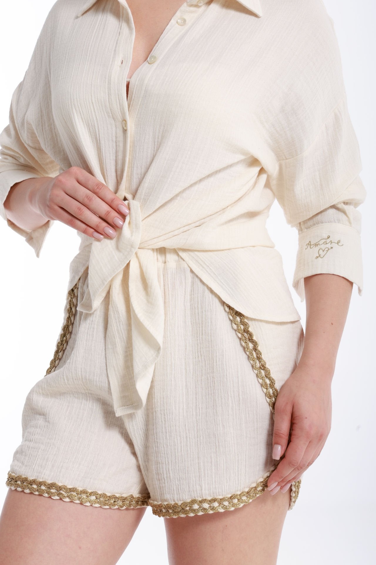 Bohemia Müslin Şort