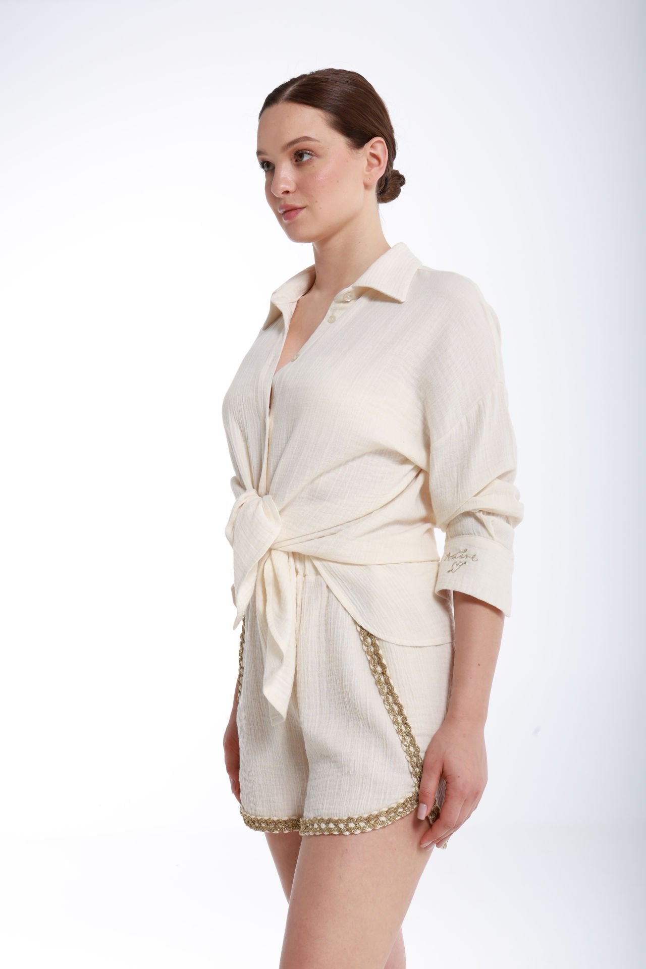 Bohemia Müslin Şort