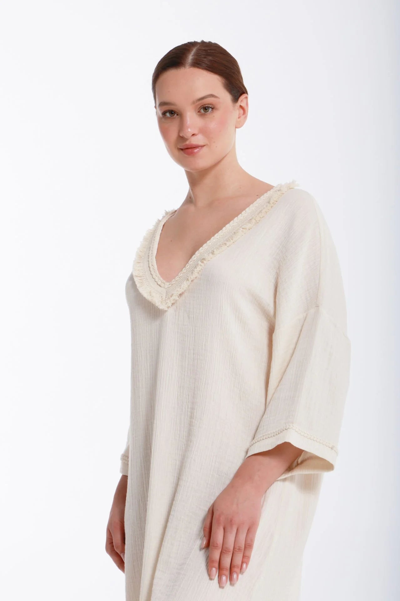 Bohemia Oversize Müslin Elbise