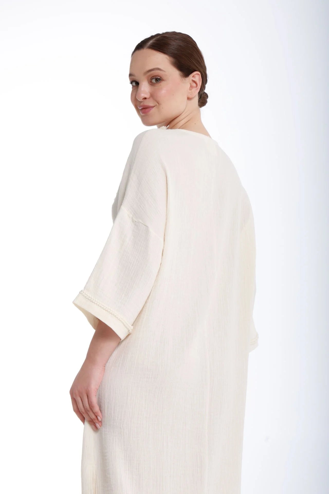 Bohemia Oversize Müslin Elbise