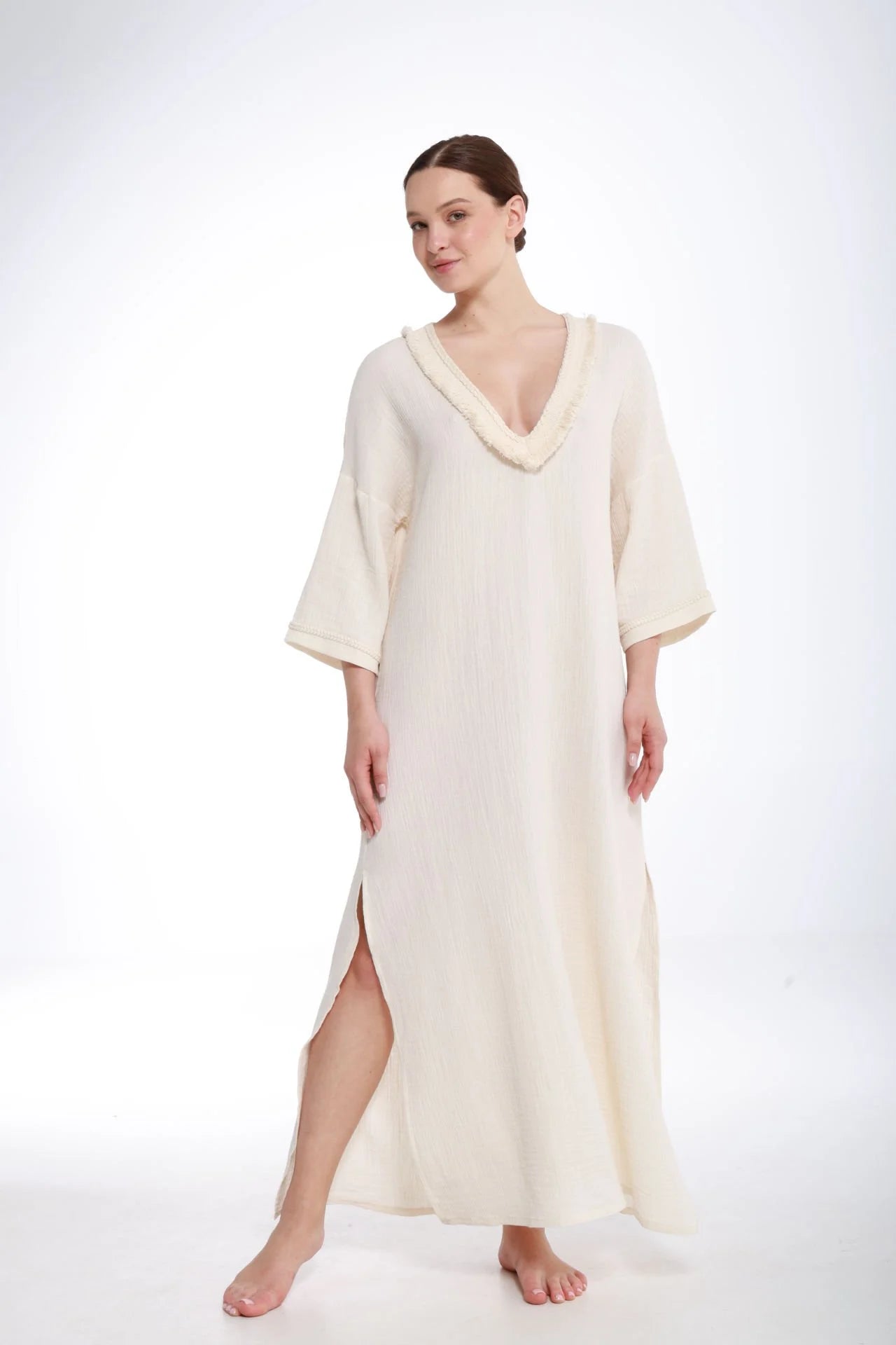 Bohemia Oversize Müslin Elbise