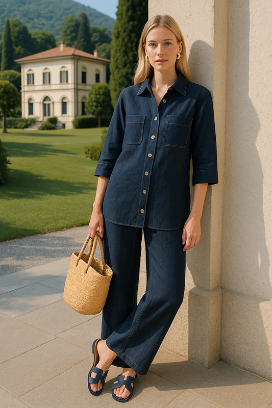 Desert Keten Pantolon