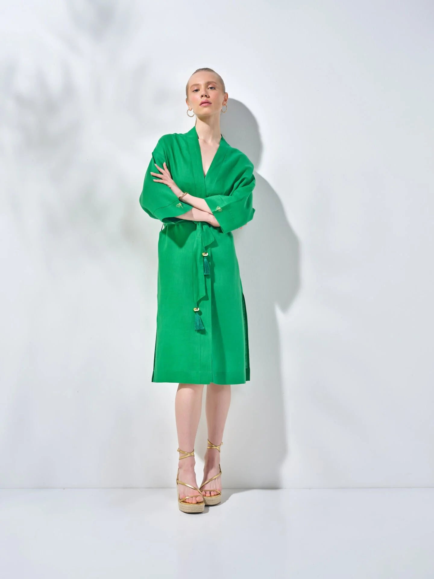 Uzun Kimono Yeşil